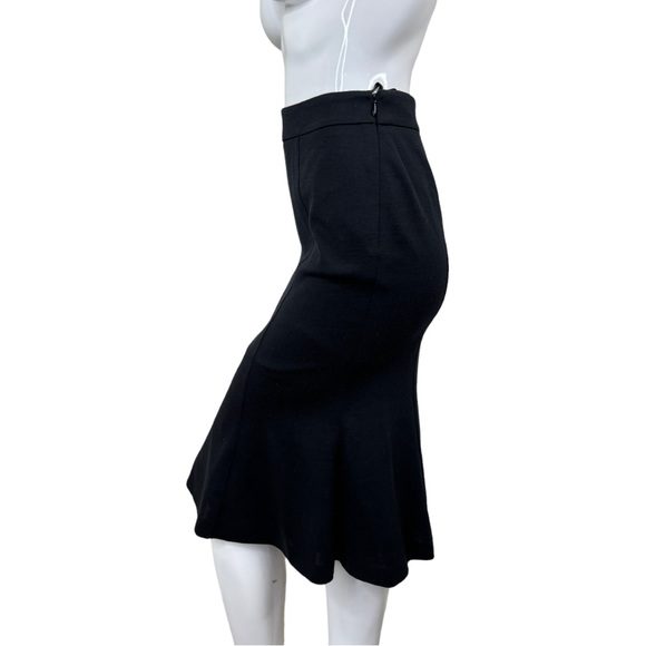 WOLFORD gorgeous wool midi trumpet skirt fit n flare RARE find xxs XS fun sz 34 - Picture 10 of 17